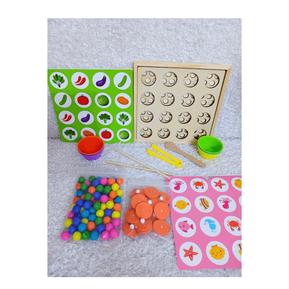 تنميه مهارات لوحه نكوين اشكال خرز ع لبنى