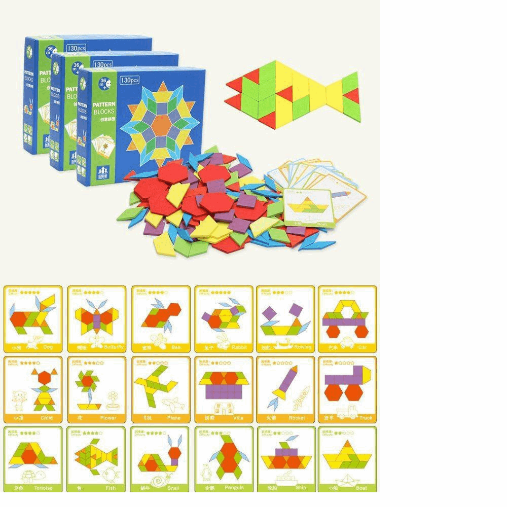 تنميه مهارات باترون 130 قطعه كود820-44 عدد القطع بالكرتونة 48