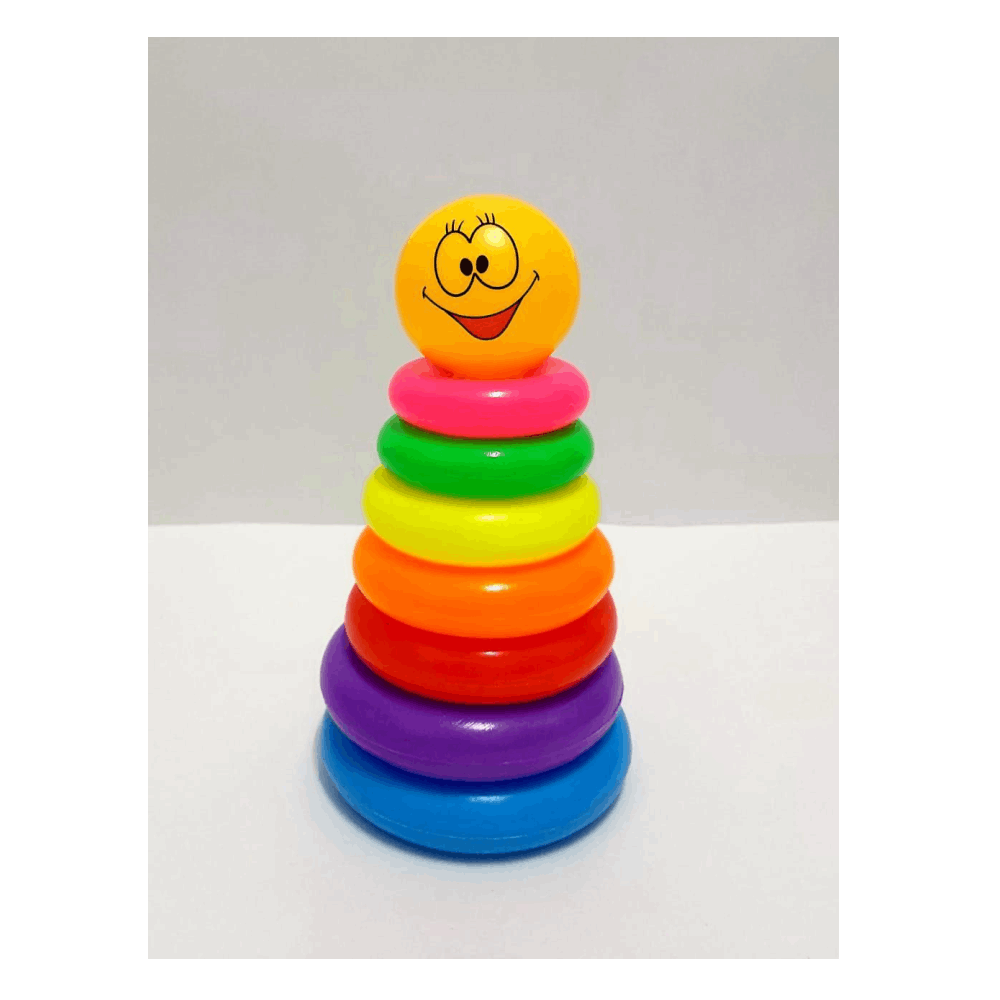 تنميه مهارات عمود حلقات 7 حلقه على شكل اسمايل