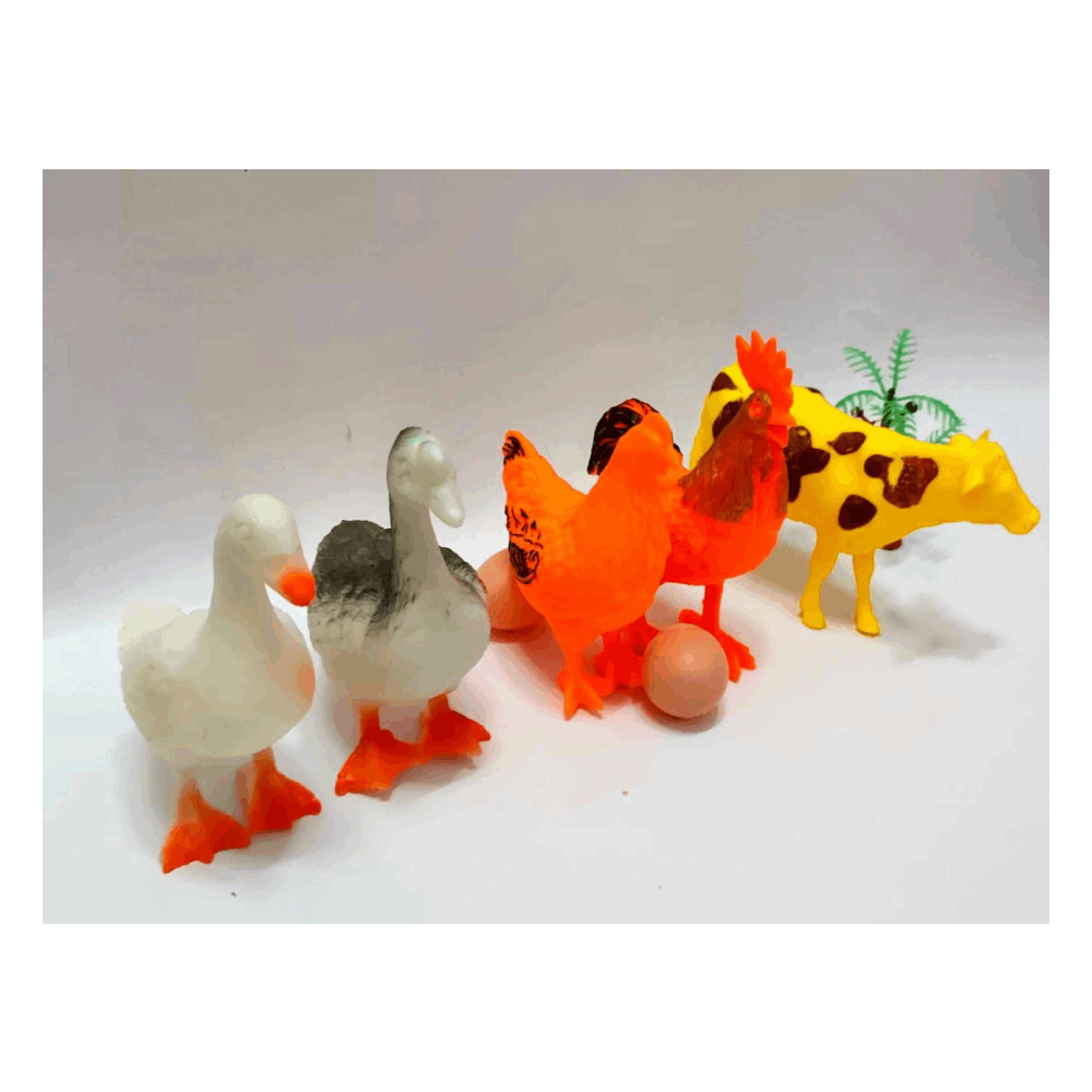 تنميه مهارات حيوانات مزرعه ديك