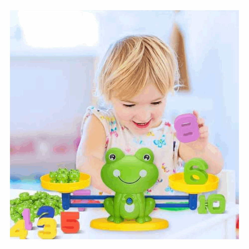 تنميه مهارات ميزان ضفدع وبطوط ارقام جديد شكل بطوط وبطريق