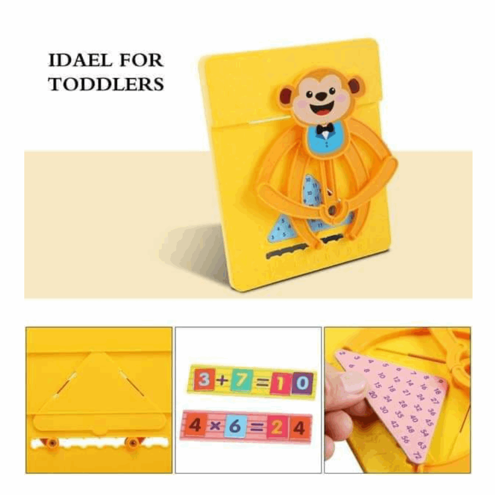 تنميه مهارات مجسم عمليات حسابيه قرد