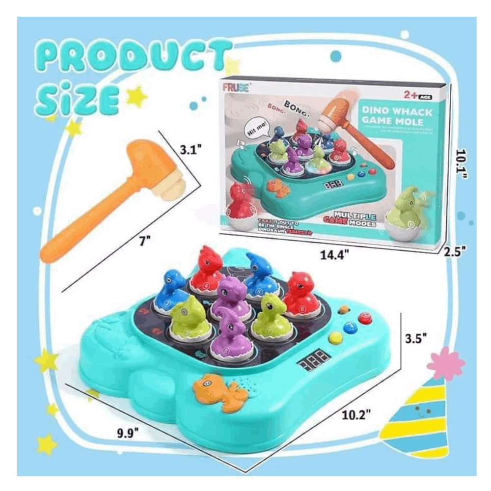 تنميه مهارات شاكوش بيضه ديناصور فى علبه كبيره