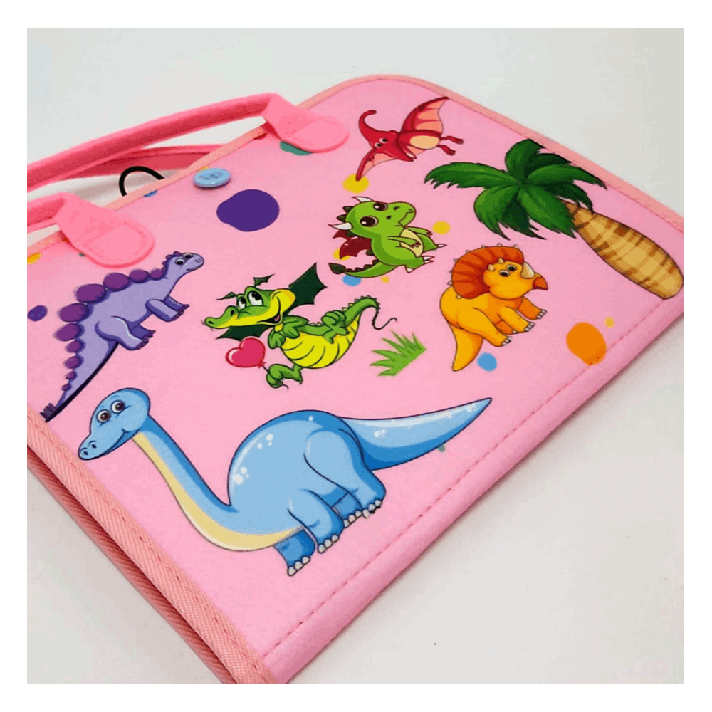 تنميه مهارات شنطه ادوات تعليميه حروف وارقام واشكال بناتى