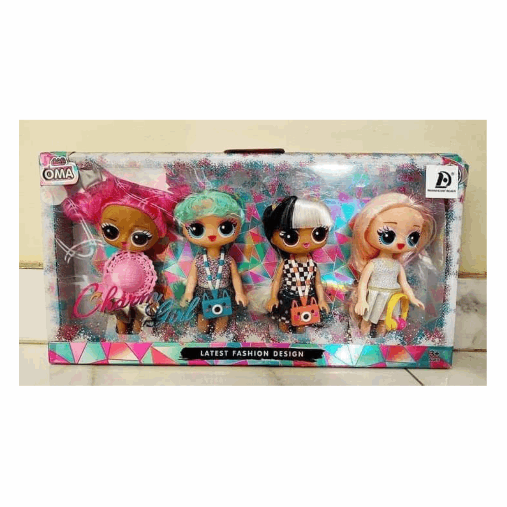 عرايس بنات علبه 4عرايس لول