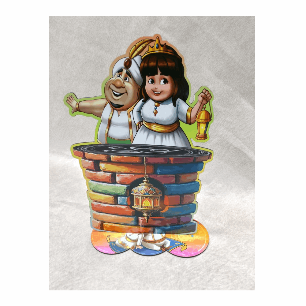 مستلزمات رمضان استاند شخصيات كبير