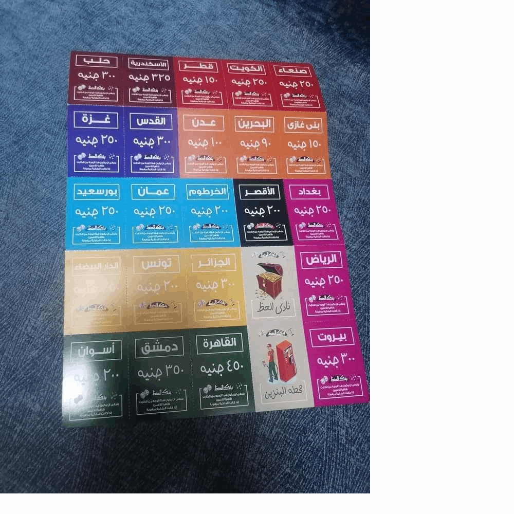 تنميه مهارات بنك الحظ