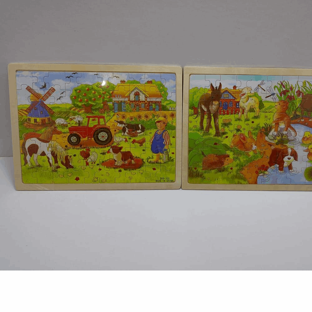 تنميه مهارات بازل مزرعه وحيوانات