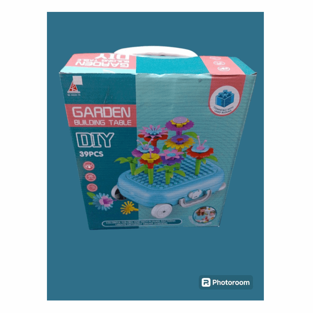 تنميه مهارات مكعبات ورده بشنطه عدد39قطعه لبنى