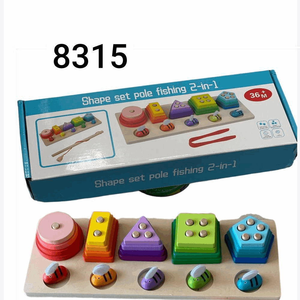 تنميه مهارات بازل خشب تطابق خماسى 159