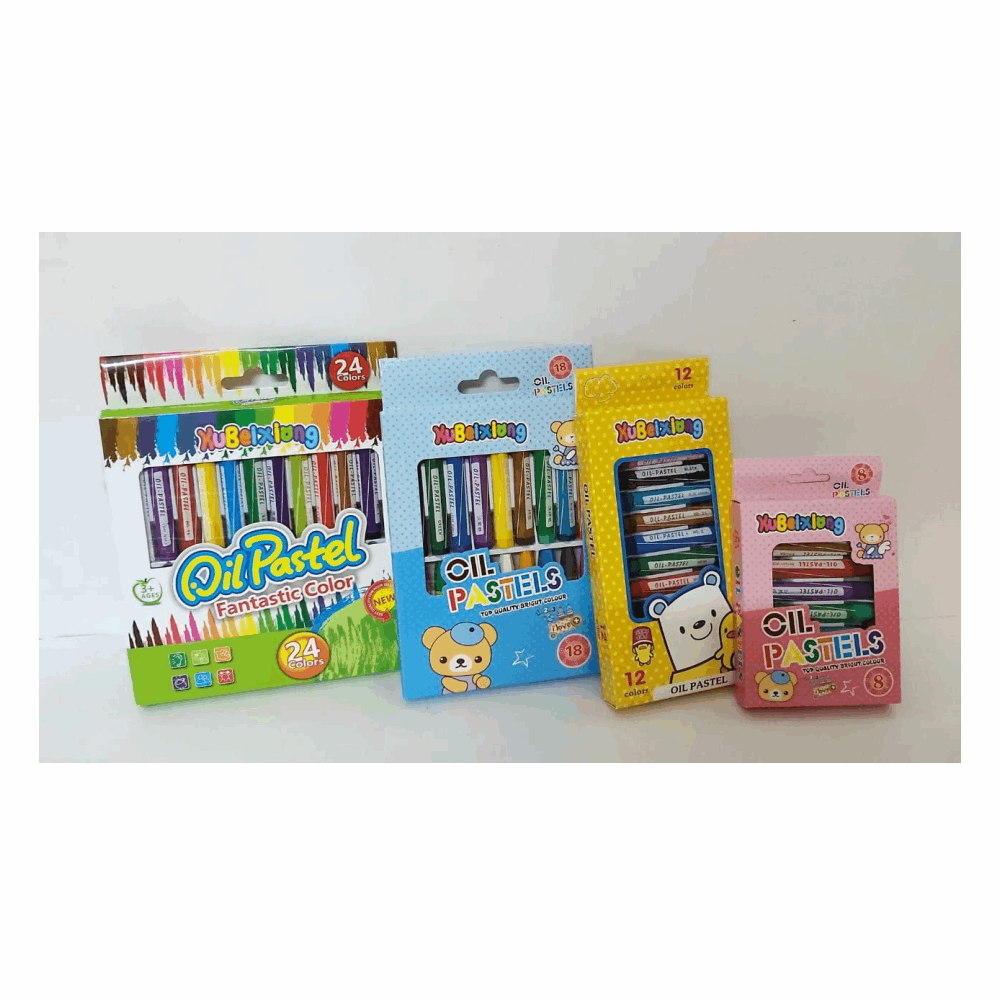 تنميه مهارات علبه الوان باستيل 8 قطعه