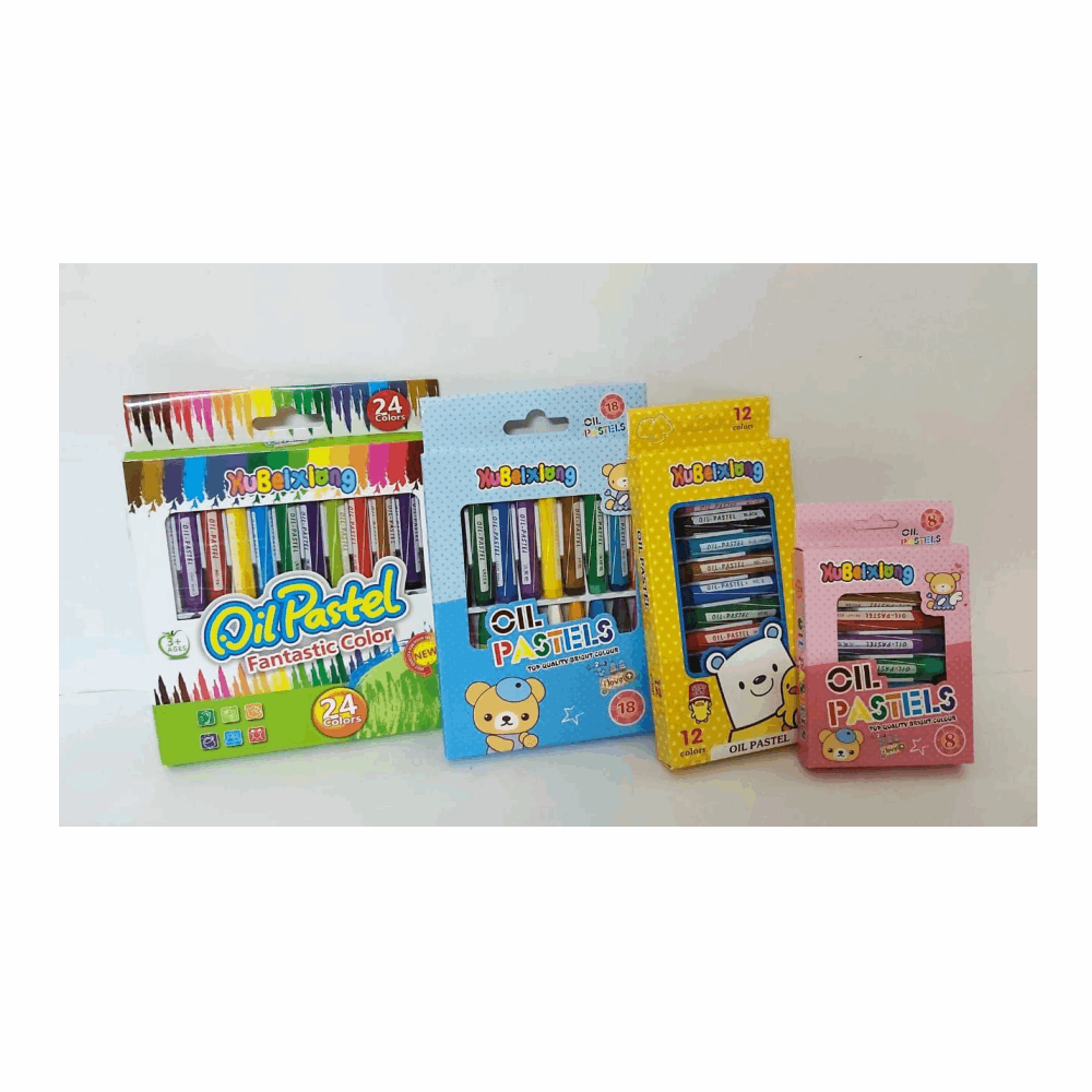 تنميه مهارات علبه الوان باستيل 24 قطعه