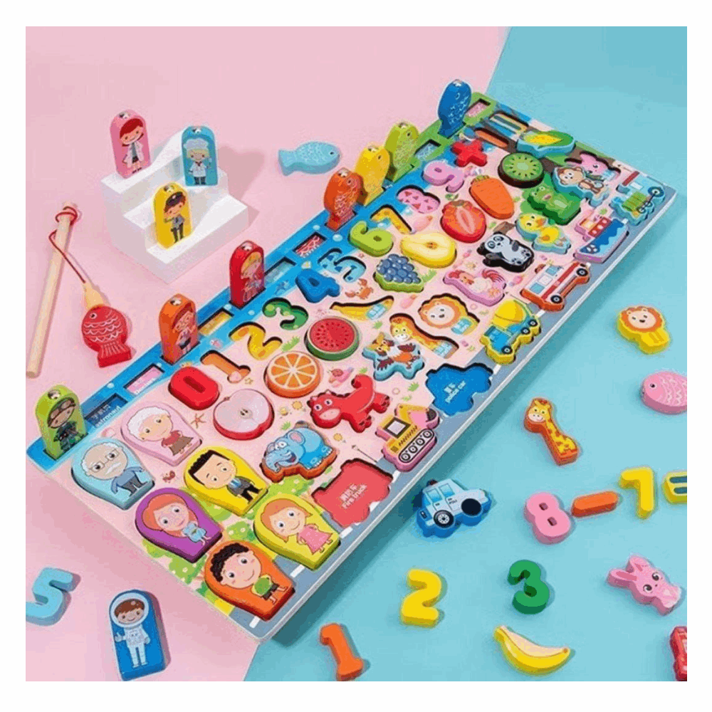 تنميه مهارات تنمية مهارات عداد تعليمى 5*1فى علبه لبنى كود820-42 عدد القطع بالكرتونة 30