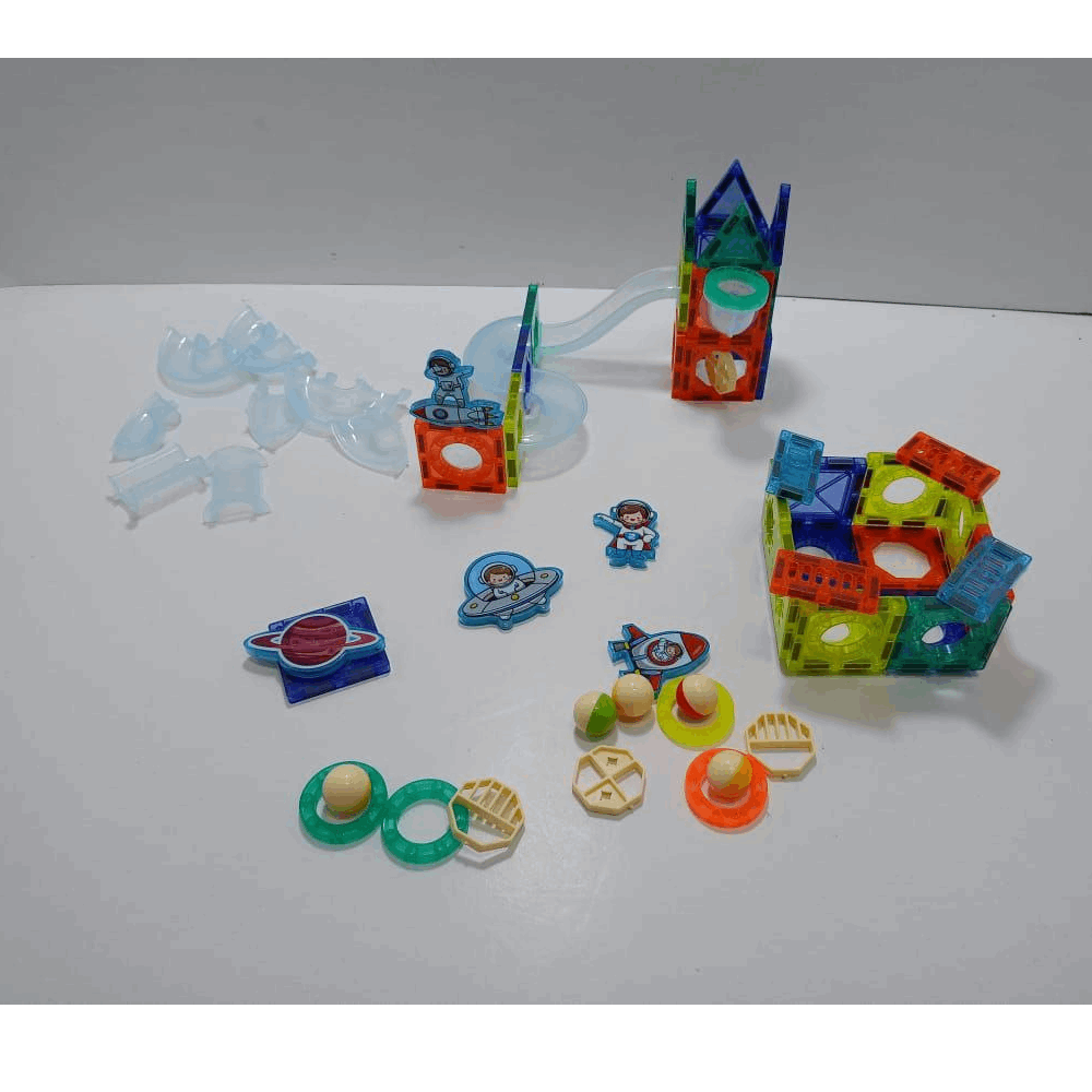 تنميه مهارات تركيبات مغناطيسيه 68 قطعه مضيه