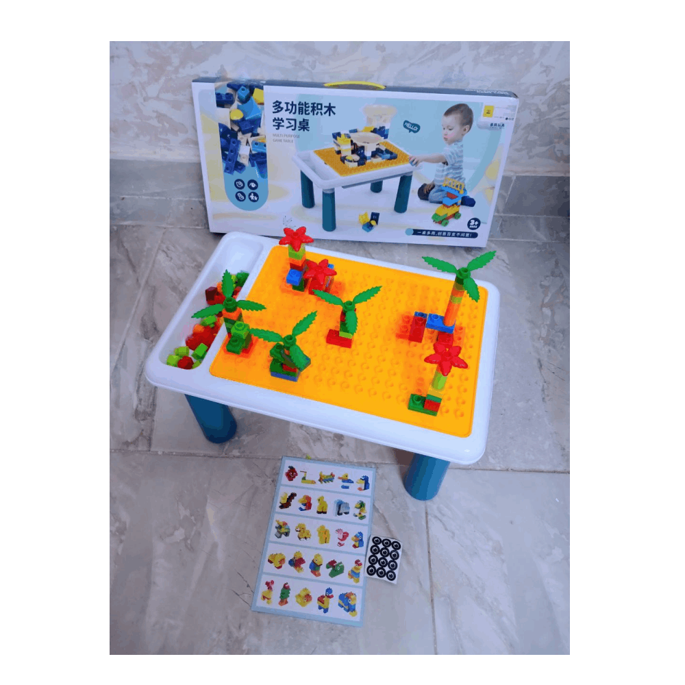 تنميه مهارات تربيزه مكعبات طول 40س