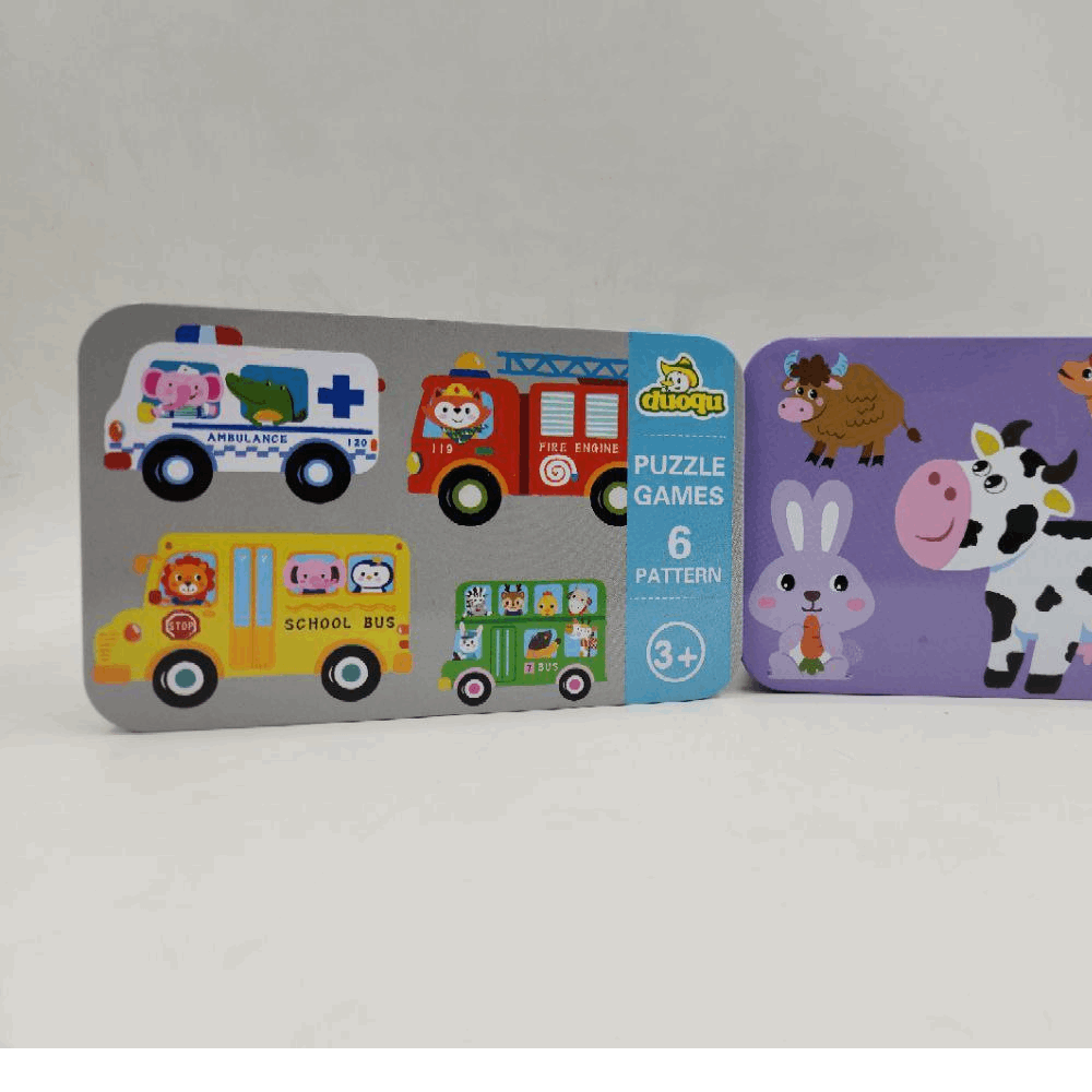 تنميه مهارات بازل فى علبه معدن اشكال كود 155