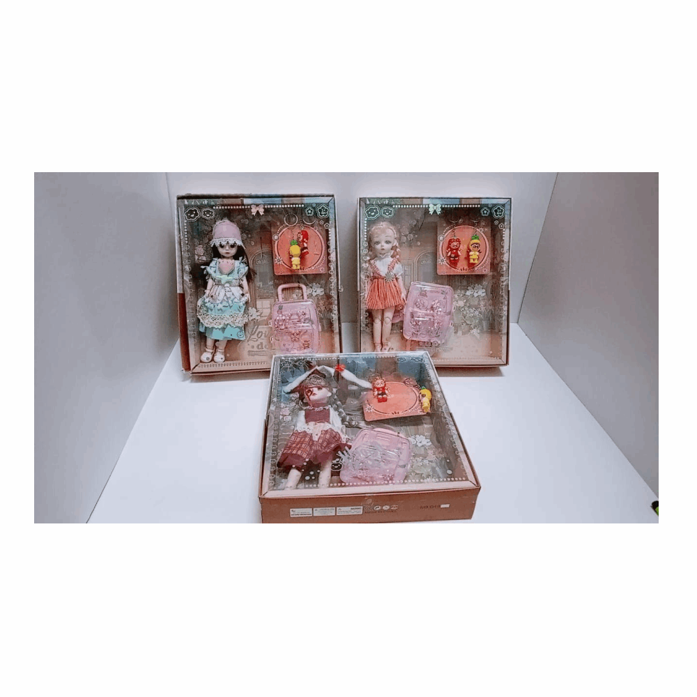 عرايس بنات عروسه لافلى مفصلات باكسورات