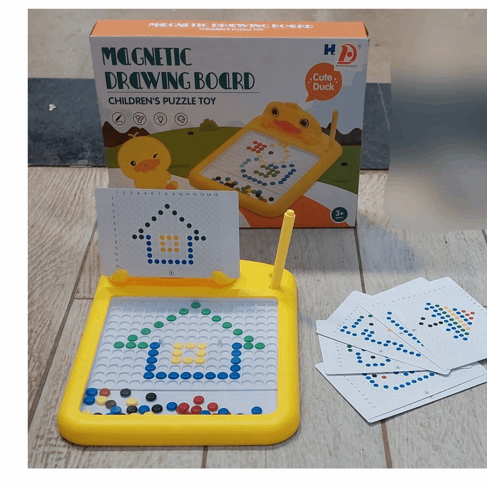 تنميه مهارات سبوره رسم مغناطيس شكل بطه