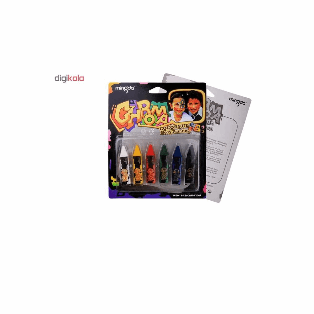 تنميه مهارات الوان رسم على الوجه