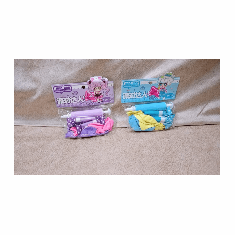 بالون بالون ومنفاخ على كارت