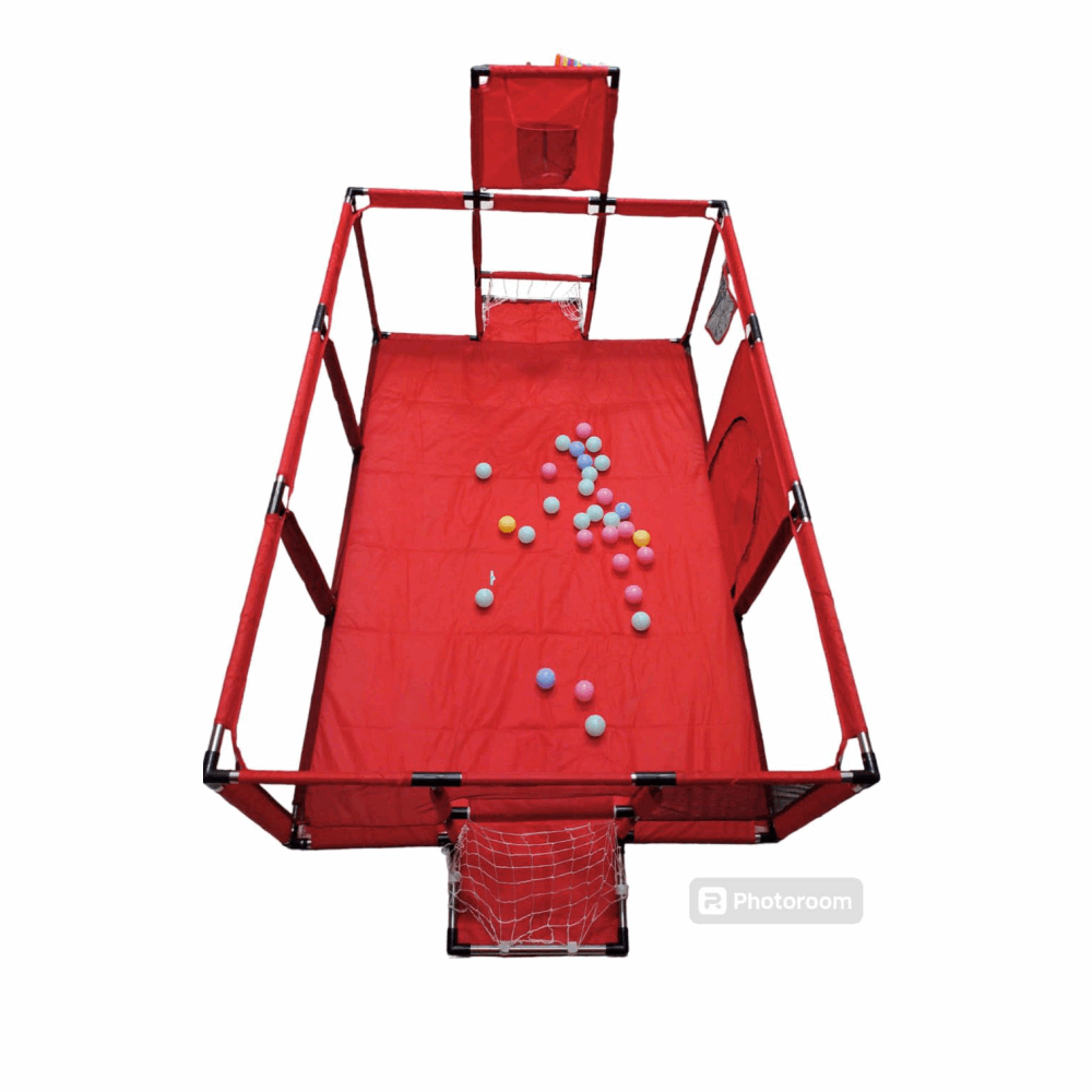 خيم وبيوت كور بيت كور معدن مستطيل بمرمى وسله لون احمر عدد القطع فى الكرتونة 10