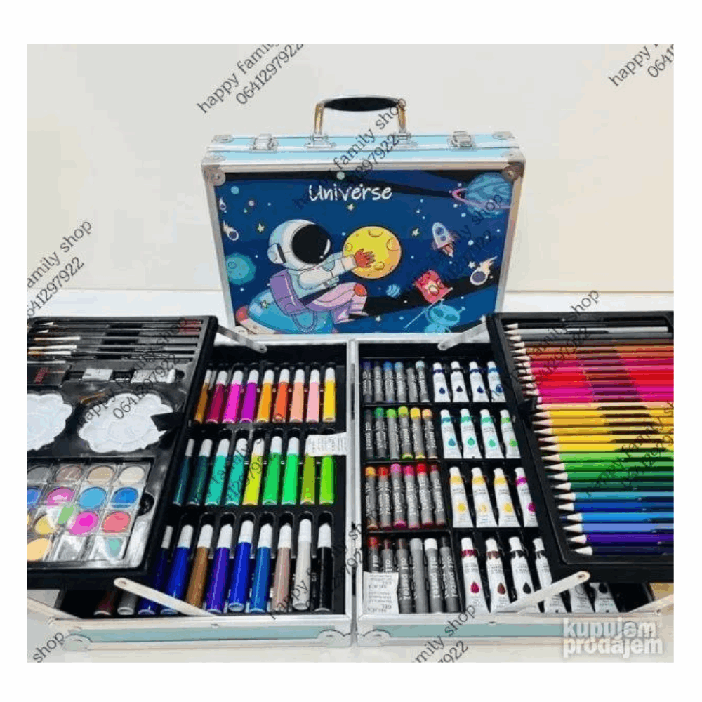 تنميه مهارات شنطه الوان سوبر ميجا ايطالى شكل فضائى