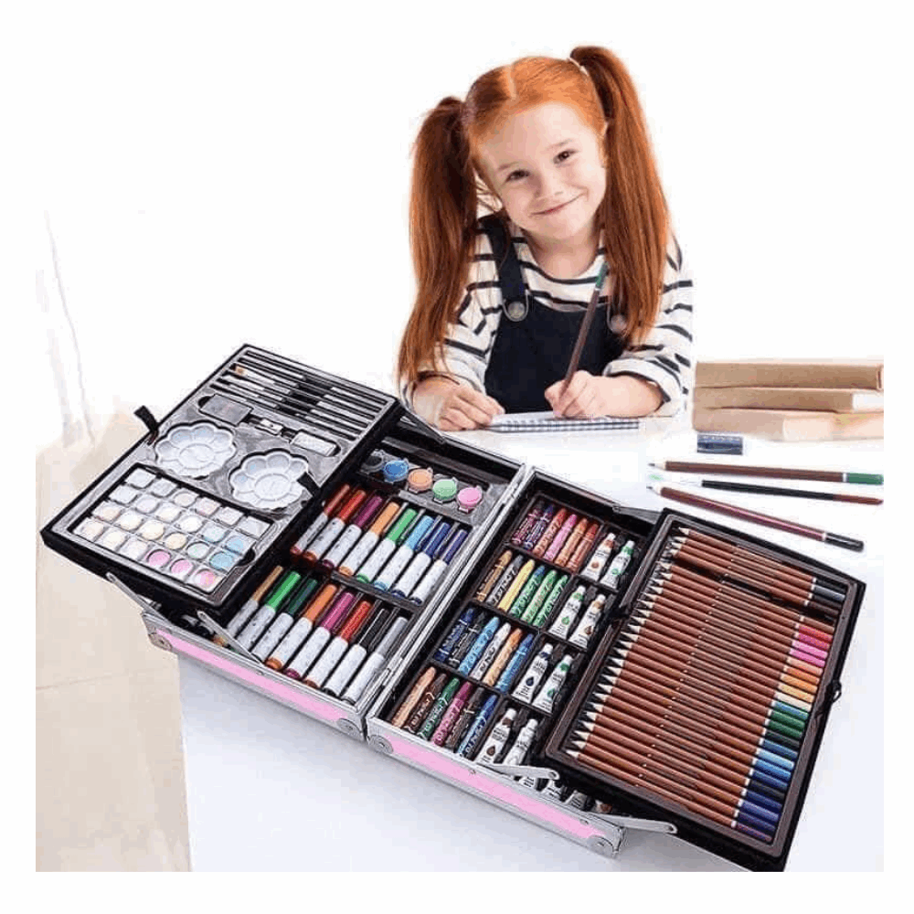 تنميه مهارات شنطه الوان سوبر ميجا ايطالى شكل يونى كورن بينك