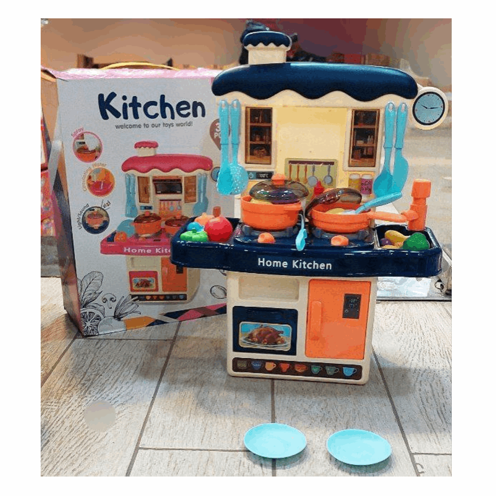 مطابخ مطبخ كيتى لون ازرق