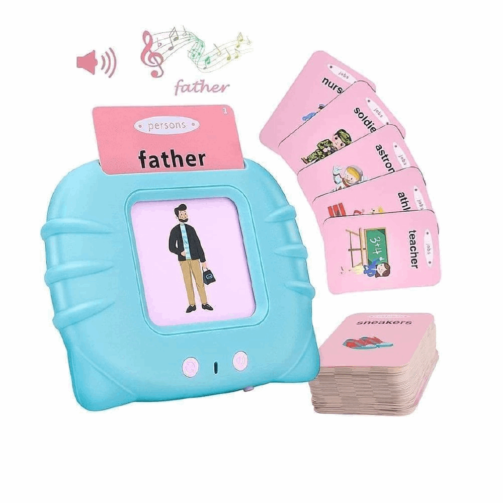 تنميه مهارات قارئ كروت انجليزي الكتروني لون لبنى