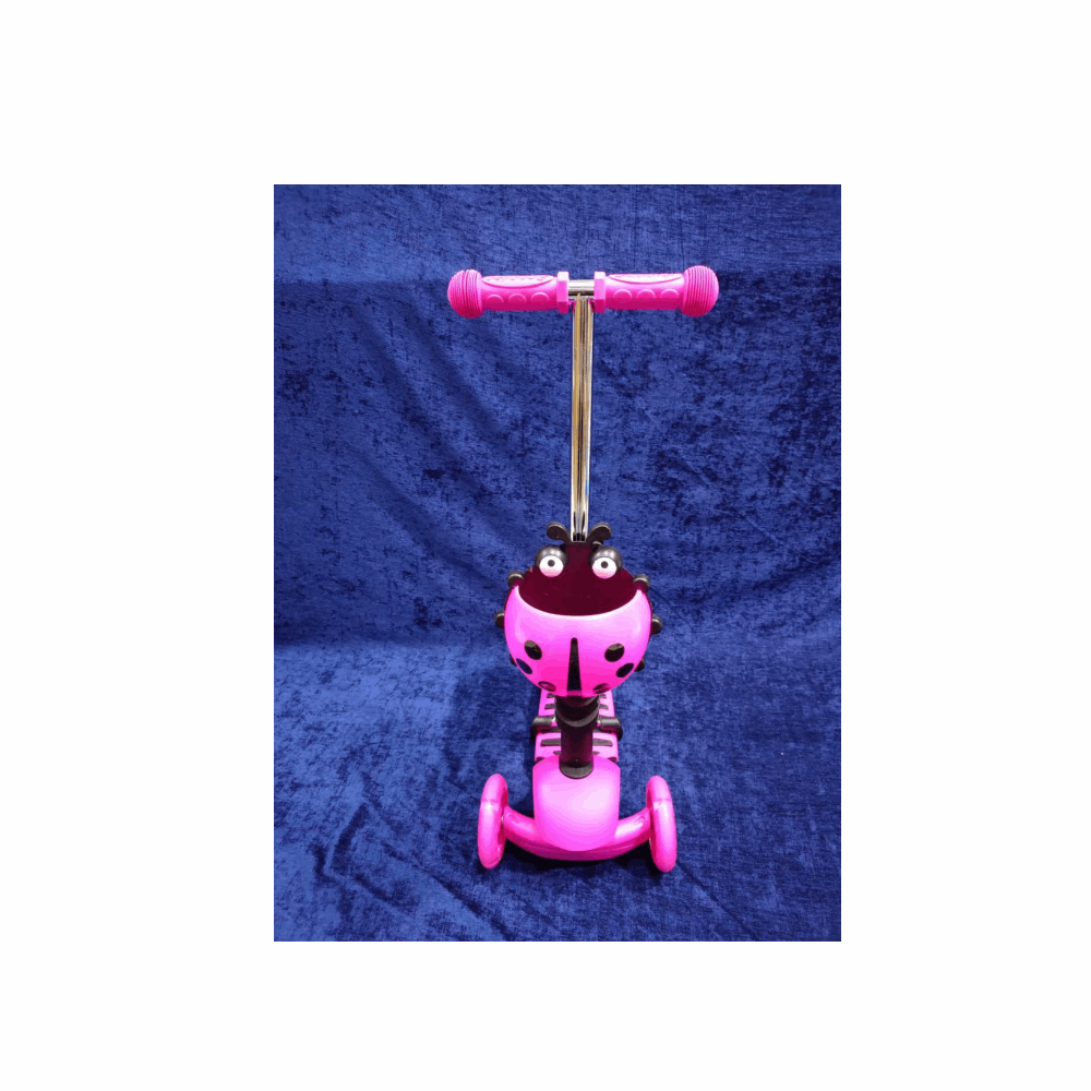 اسكوتر اسكوتر دعسوقه لون بينك