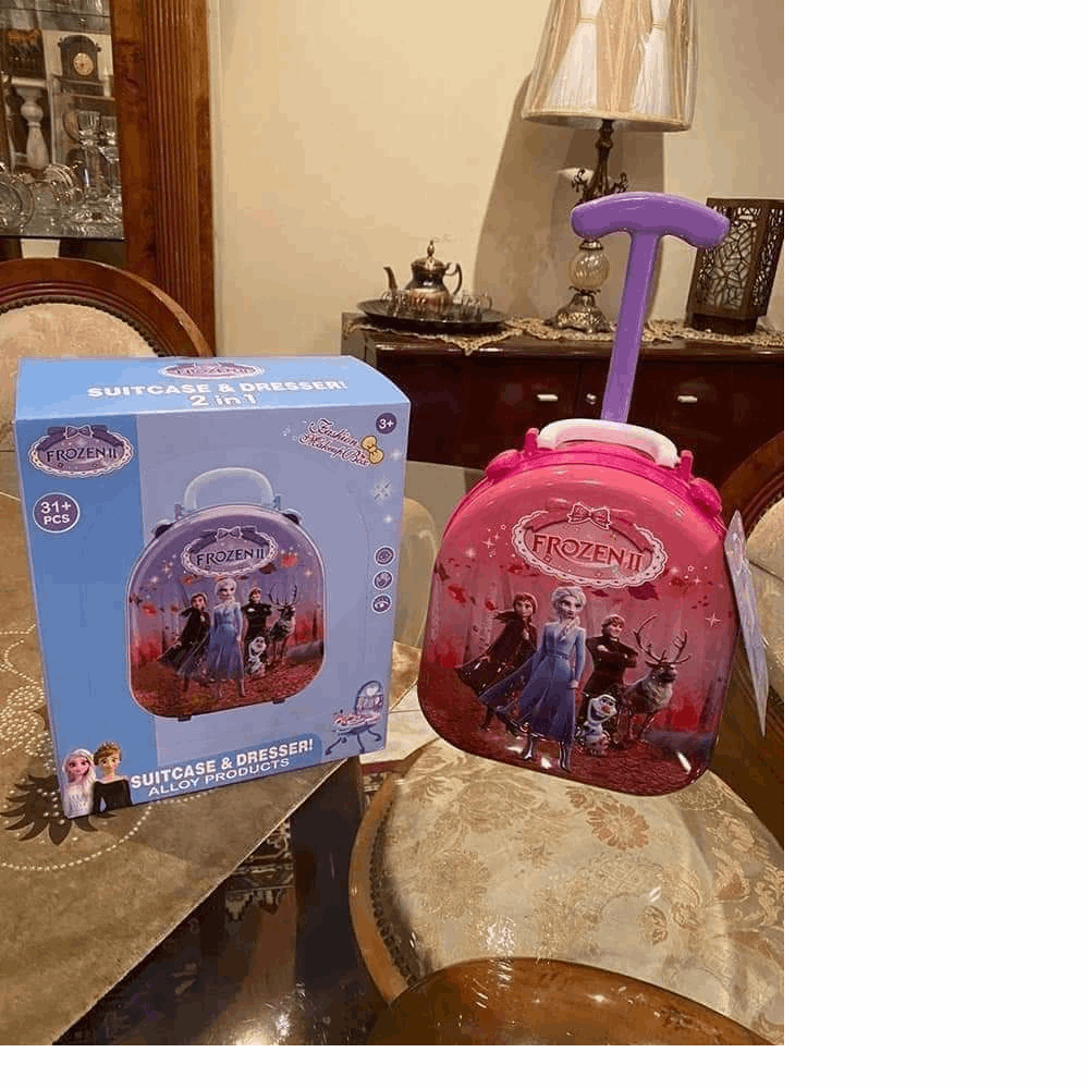 تسريحات شنطه تسريحه فروزن معدن 1/3لون بينك