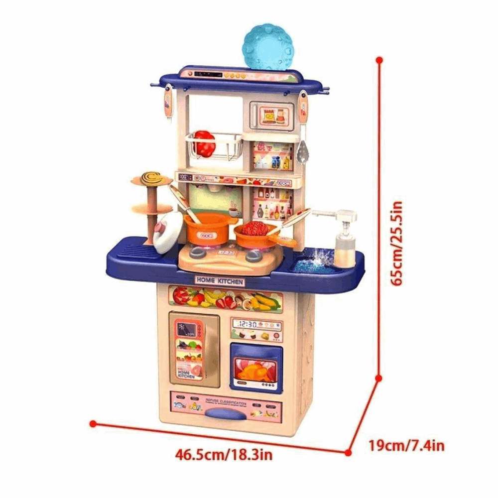 مطابخ مطبخ دريم كيتشين 65 لون ازرق كودA01-285و34-207 عدد القطع بالكرتونة 9