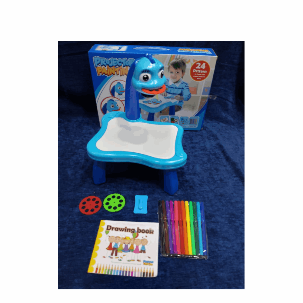 تنميه مهارات سبوره برجكتور لون ازرق