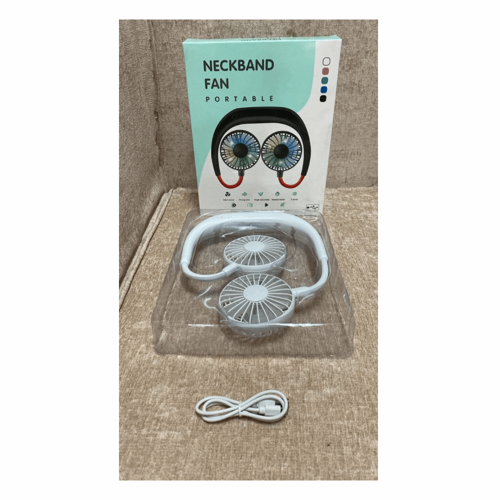 مستلزمات منزليه سماعه مروحه لون ابيض