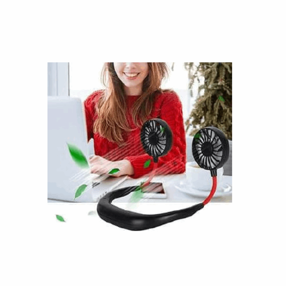 مستلزمات منزليه سماعه مروحه لون اسود