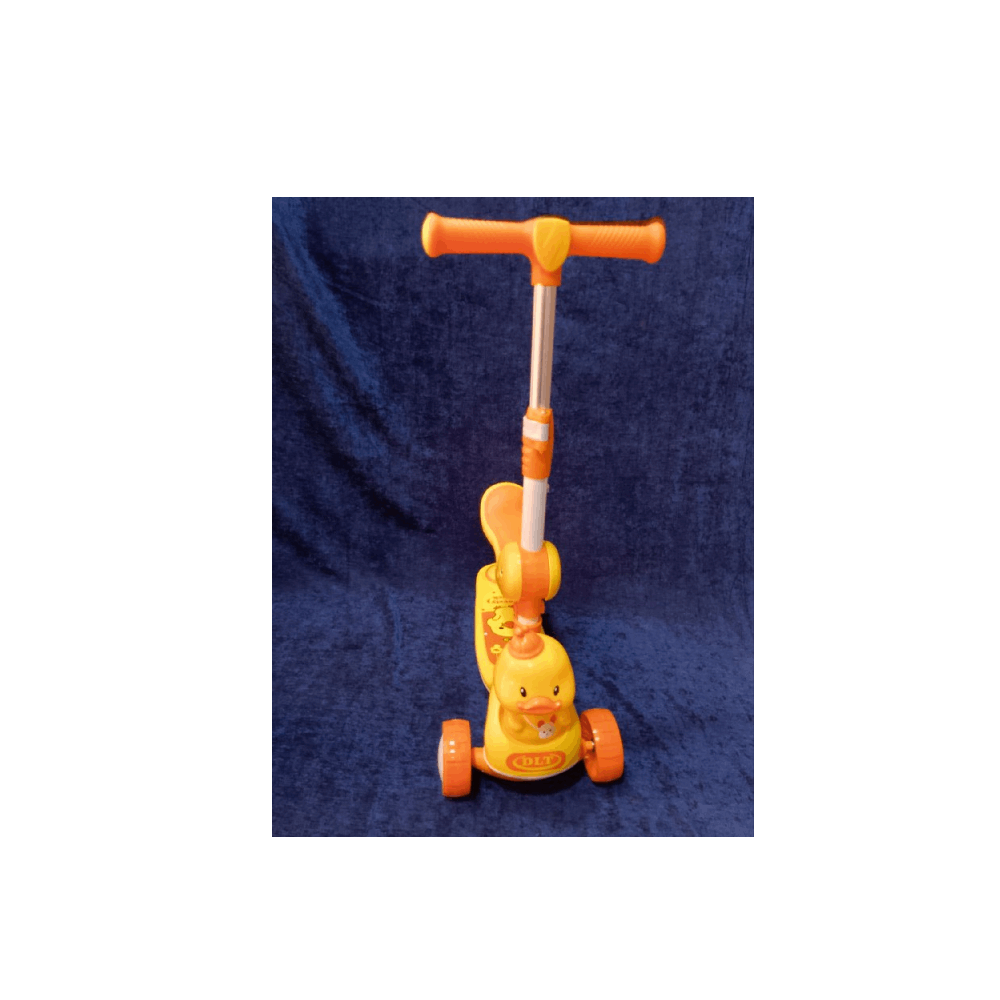 اسكوتر اسكوتر بطه 3عجلات 2كرسى 323-9لون اصفر