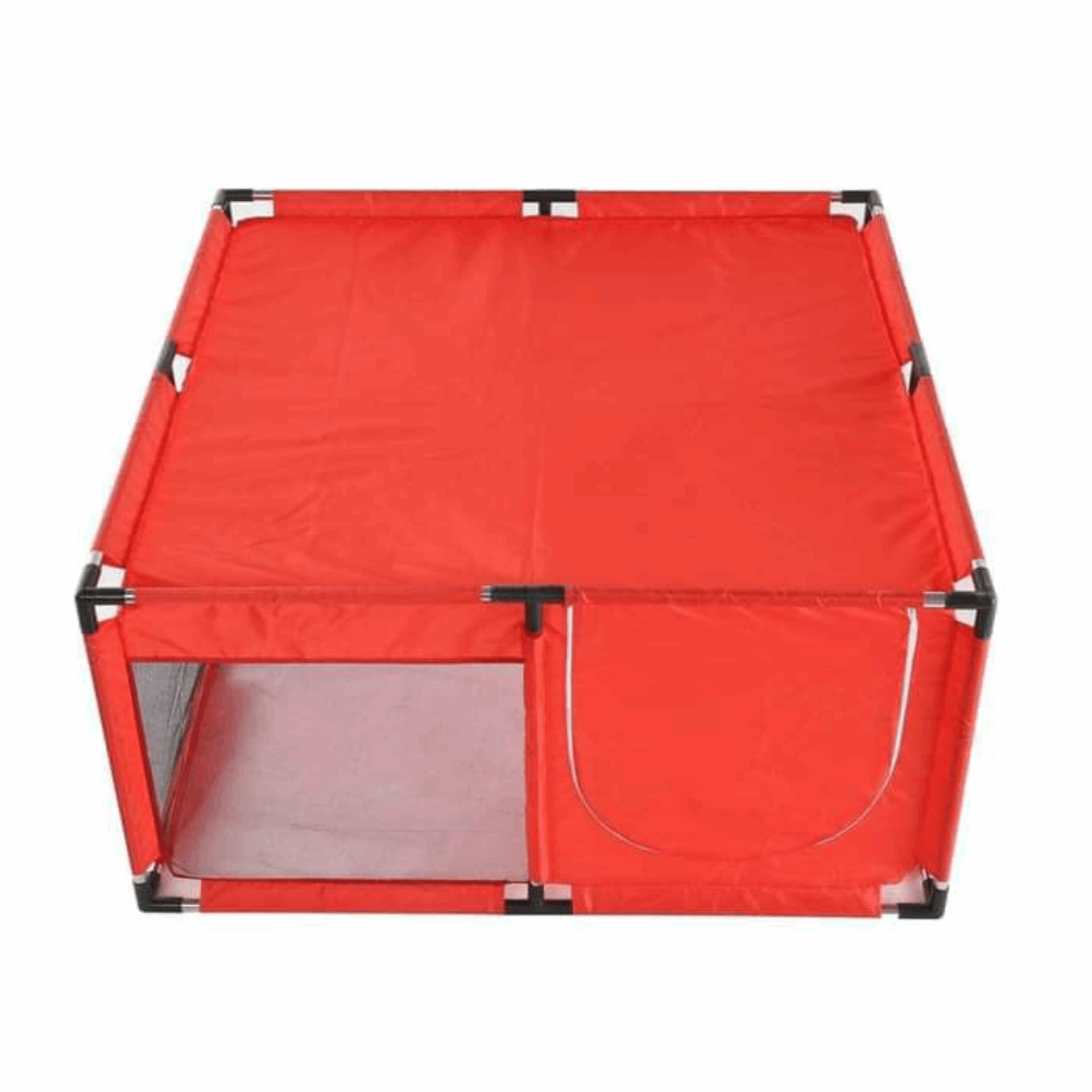 خيم وبيوت كور بيت كوره مربع معدن كود158لون احمر عدد القطع بالكرتونة 10