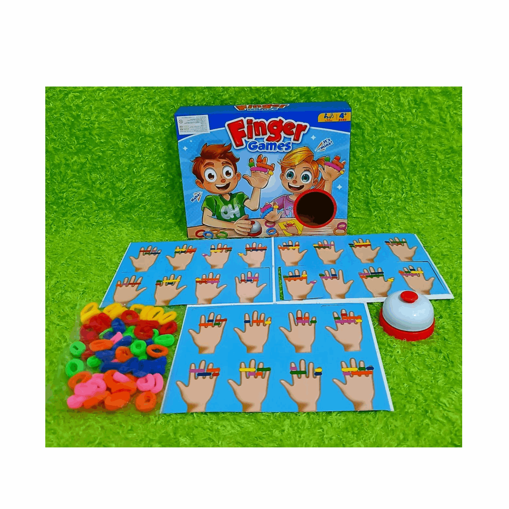 تنميه مهارات لعبه استك صوابع وكروت وجرس لعبه سرعه كود 34-542